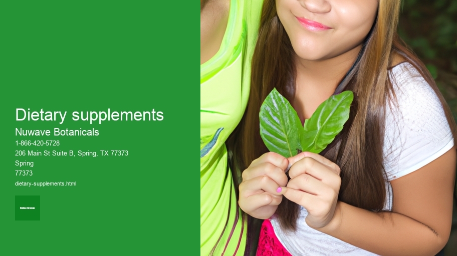dietary supplements