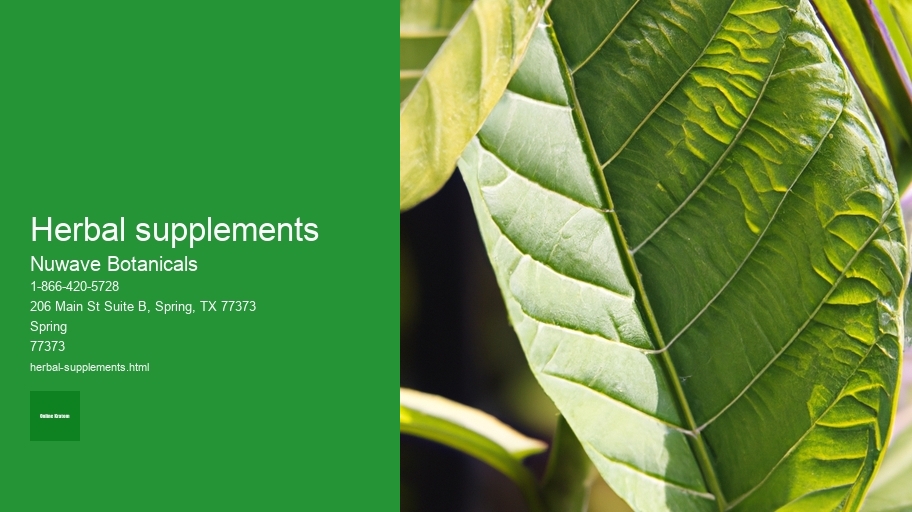 herbal supplements